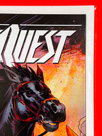 Top right corner of Doomquest #1 | Nic Klein Cover