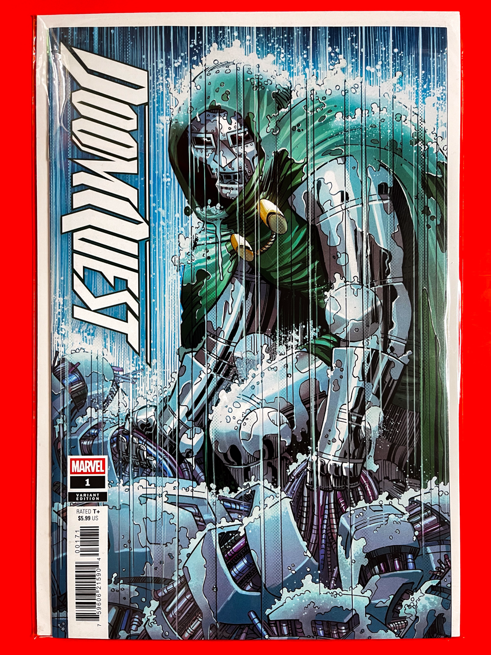 Main Cover of Doomquest #1 | John Romita Jr. Cover