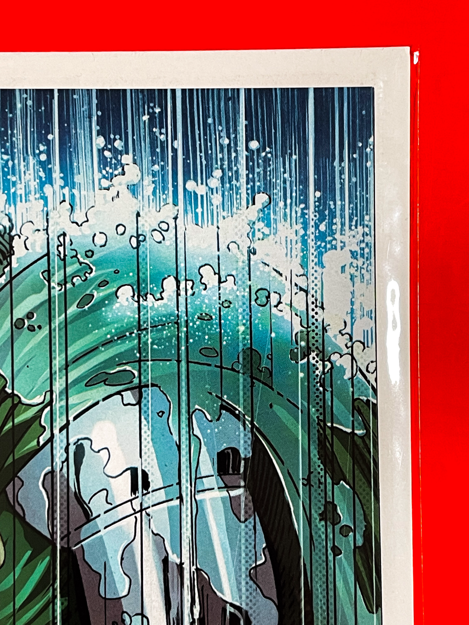 Top right corner of Doomquest #1 | John Romita Jr. Cover