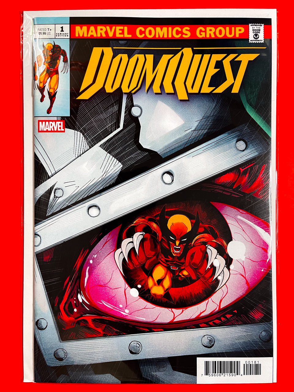 Main Cover of Doomquest #1 | Luciano Vecchio Cover