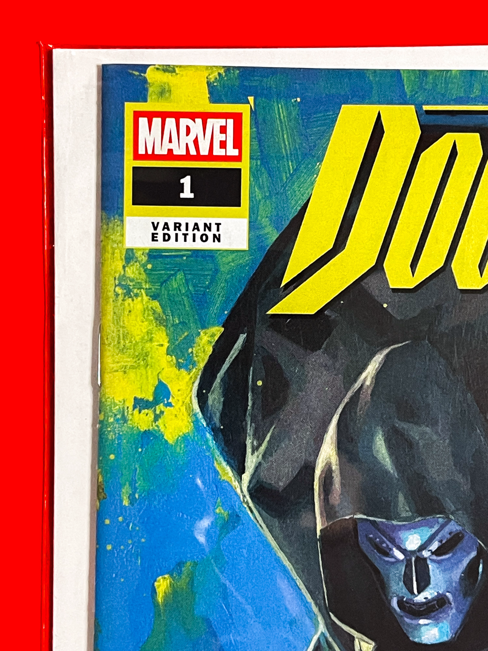 Top left corner of Doomquest #1 | Fabrizio De Tommaso Cover
