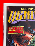 Top left corner of All New Venom #7 | Ken Lashley Cover