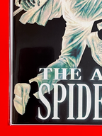 Bottom left corner of The Amazing Spider-Man #28 | Lee Bermejo Cover