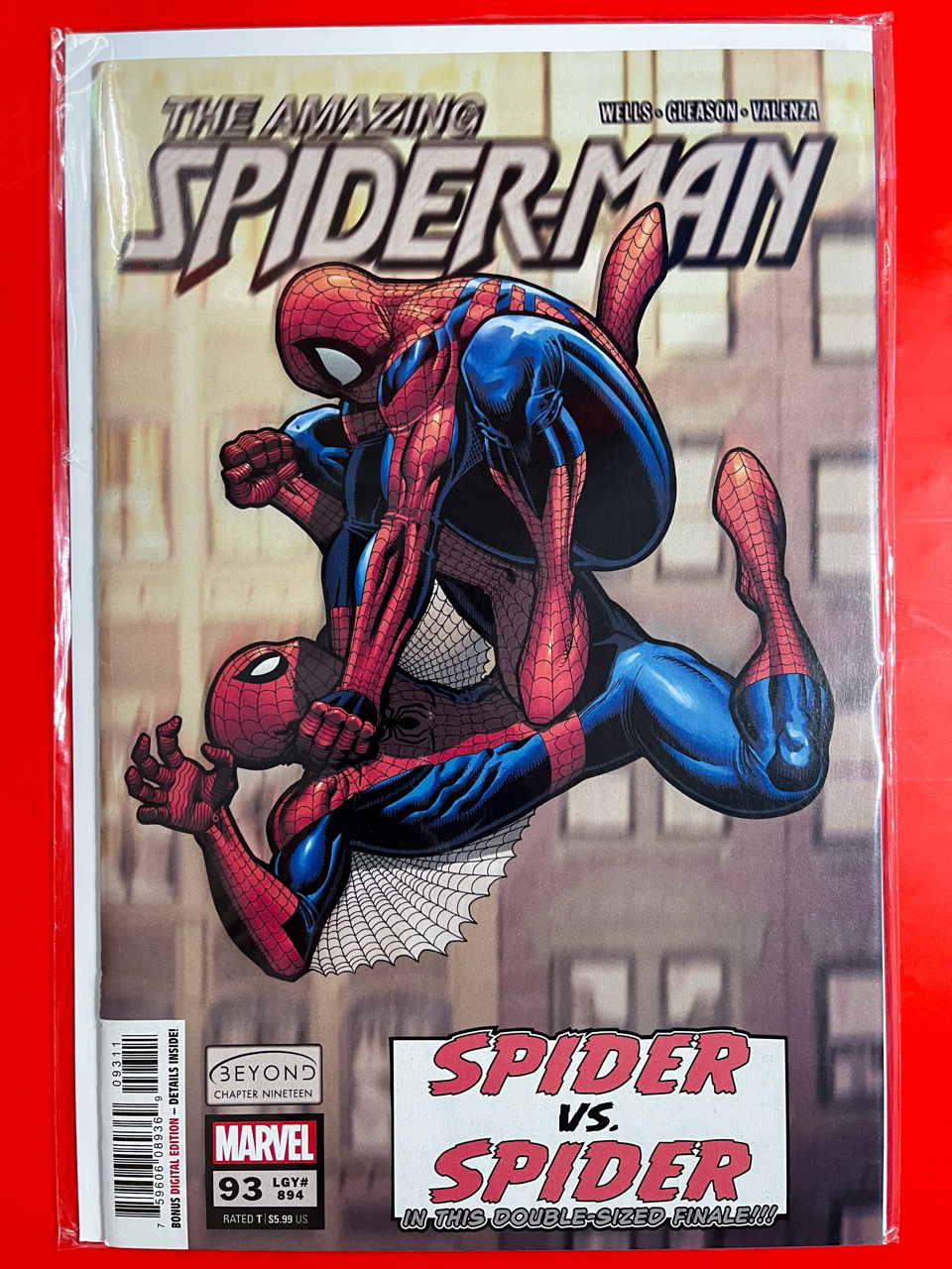 Main Cover of The Amazing Spider-Man #93 | Arthur Adams Cover