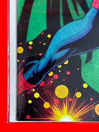 Bottom left corner of The Amazing Spider-Man #23 | Mike McKone Cover