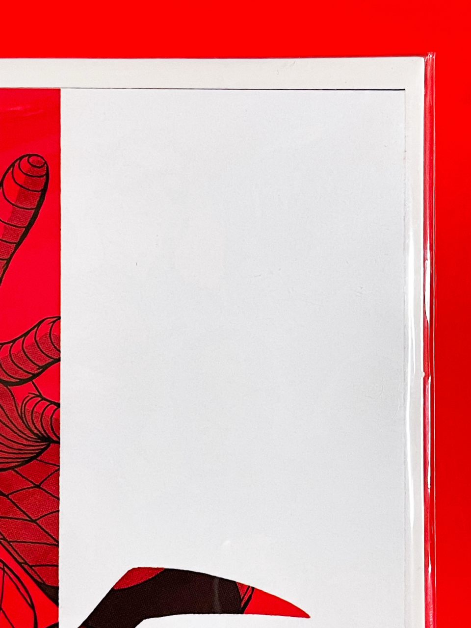 Top right corner of Ultimate Spider-Man #24 | Marcos Martin Cover