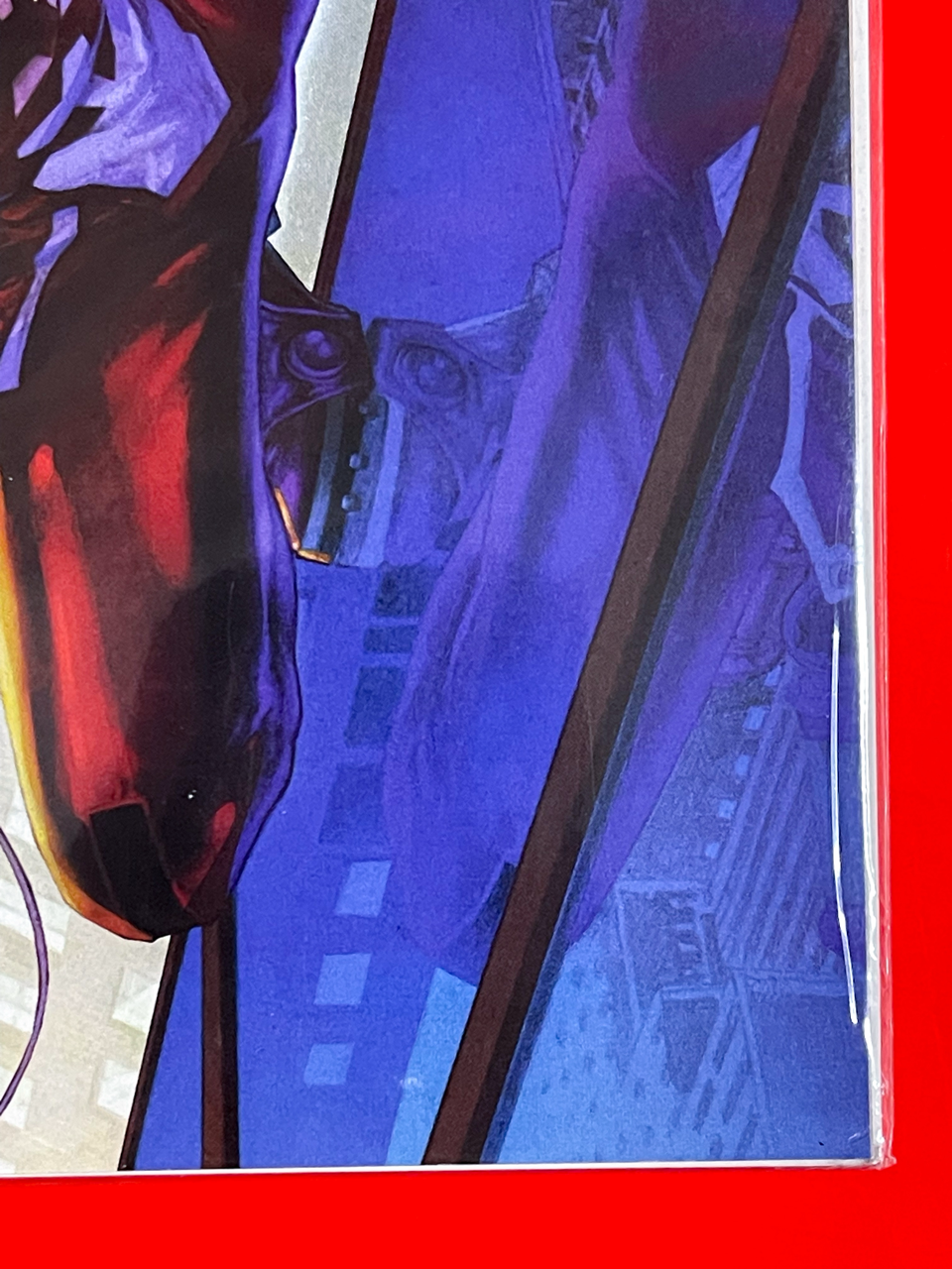 Bottom right corner of Spider-Man #2 | Jay Anacleto Cover