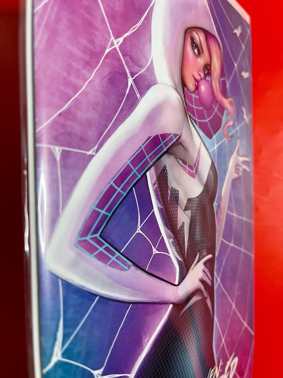 Spine of Spider-Gwen: The Ghost-Spider #1 | Nathan Szerdy Cover