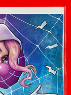 Top right corner of Spider-Gwen: The Ghost-Spider #1 | Nathan Szerdy Cover
