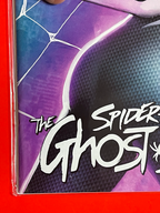 Bottom left corner of Spider-Gwen: The Ghost-Spider #1 | Nathan Szerdy Cover
