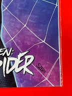 Bottom right corner of Spider-Gwen: The Ghost-Spider #1 | Nathan Szerdy Cover