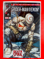 Main Cover of The Amazing Spider-Man & Venom: Death Spiral #1 | Mico Suayan Cover