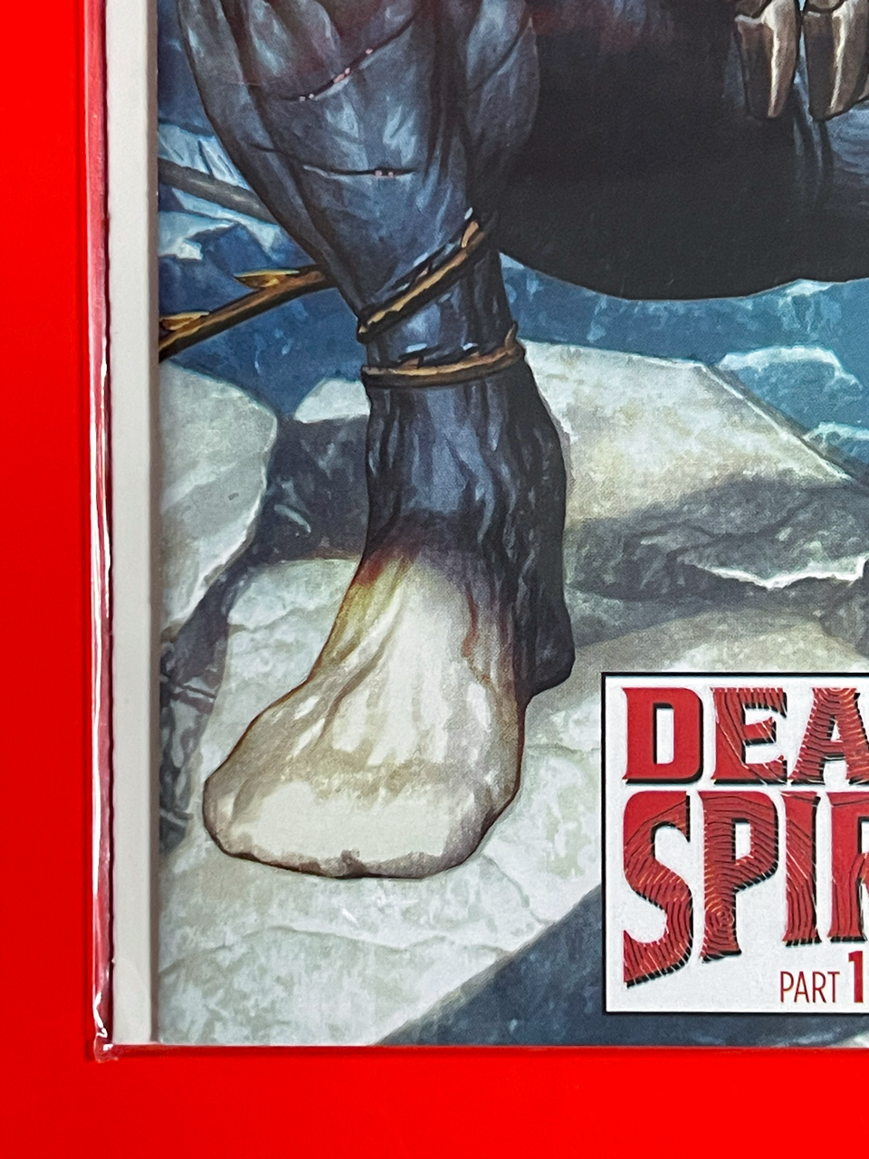 Bottom left corner of The Amazing Spider-Man & Venom: Death Spiral #1 | Mico Suayan Cover