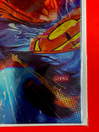 Bottom right corner of Superman & Spider-Man #1 | John Giang Cover