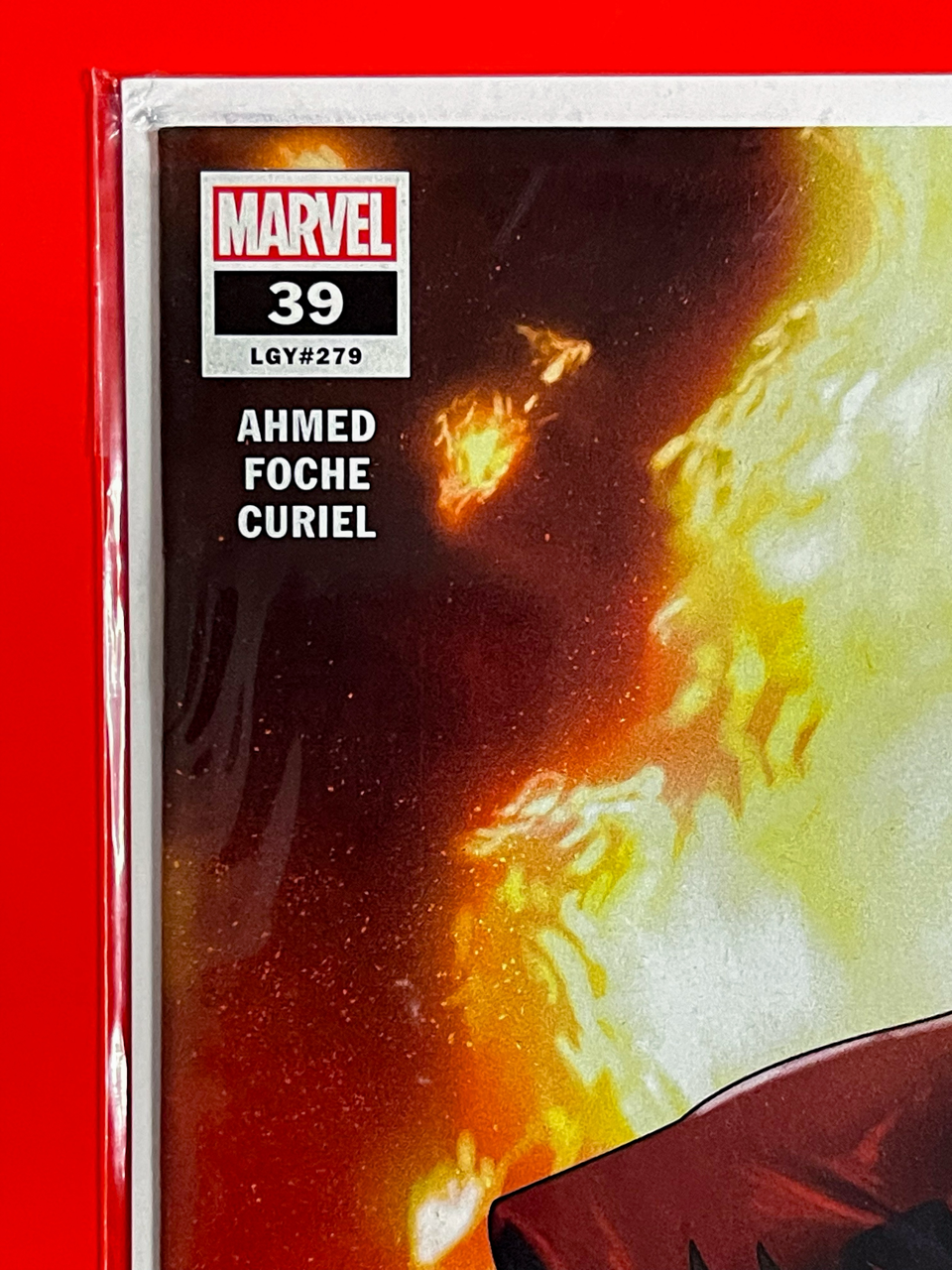 Top left corner of Miles Morales: Spider-Man #39 | Taurin Clarke Cover