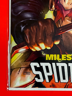 Bottom left corner of Miles Morales: Spider-Man #39 | Taurin Clarke Cover
