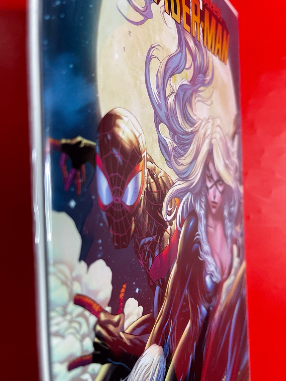 Spine of Miles Morales: Spider-Man #5 | Tyler Kirkham Cover