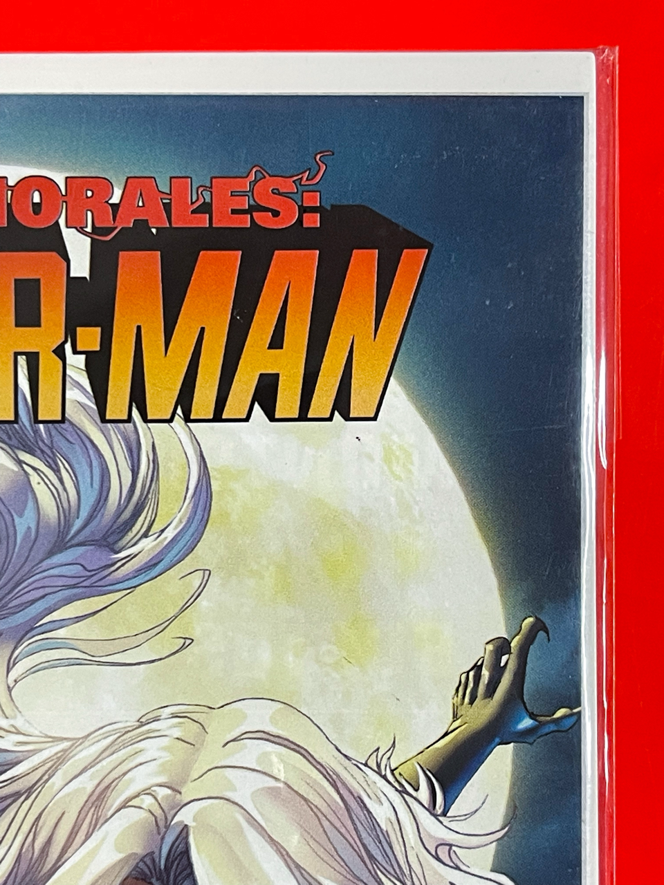 Top right corner of Miles Morales: Spider-Man #5 | Tyler Kirkham Cover