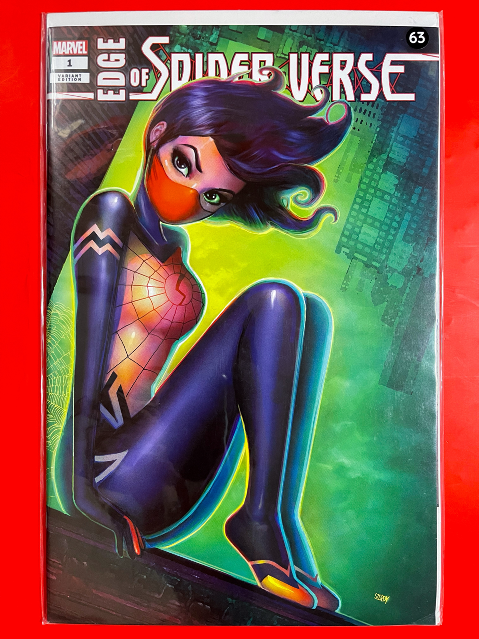Main Cover of Edge of Spider-Verse #1 | Nathan Szerdy Cover