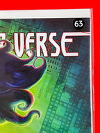 Top right corner of Edge of Spider-Verse #1 | Nathan Szerdy Cover