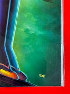 Bottom right corner of Edge of Spider-Verse #1 | Nathan Szerdy Cover
