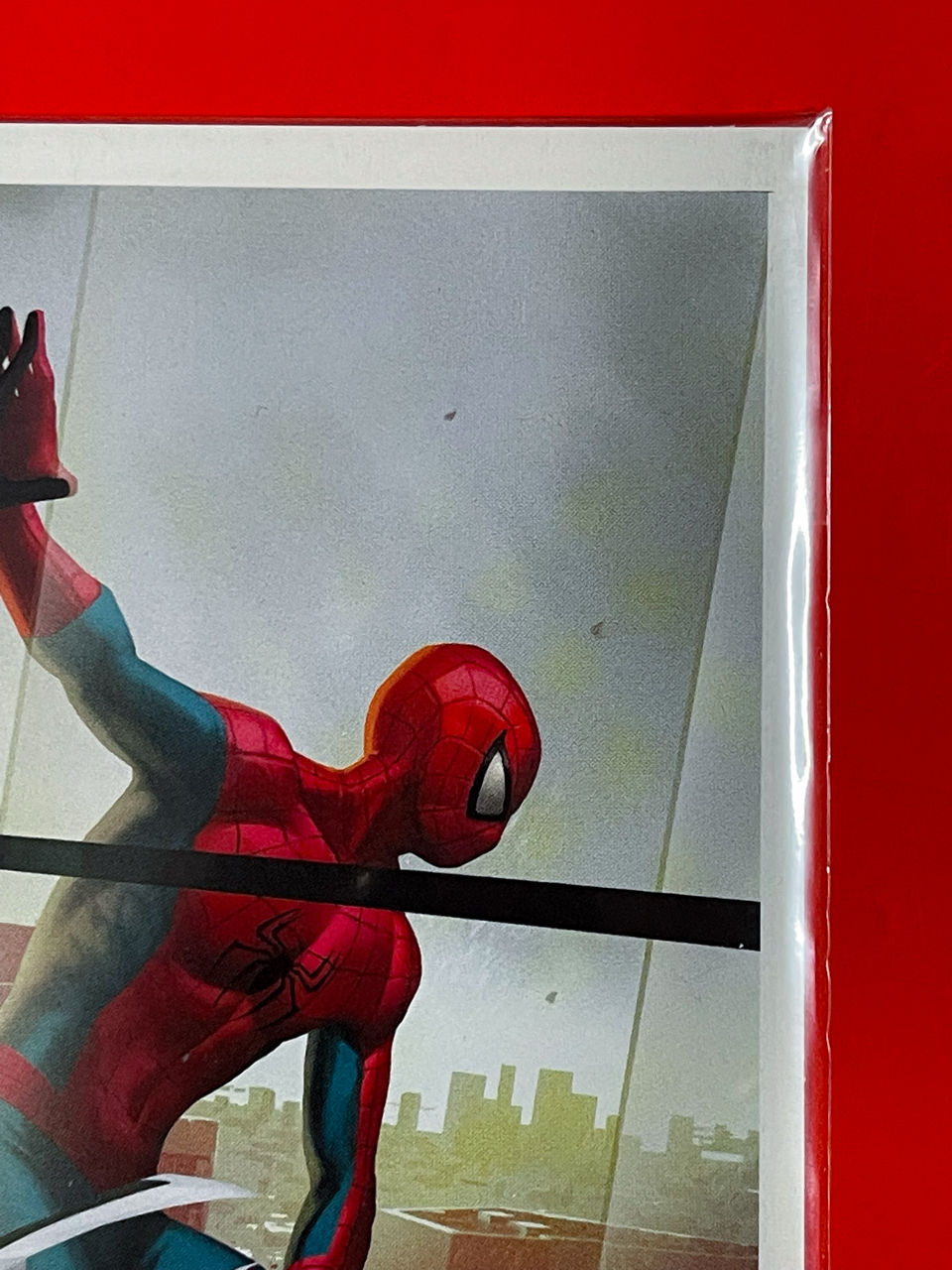 Top right corner of The Amazing Spider-Man #52 | Ejikure Cover