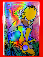 The Amazing Bortman Art Book | Embossed Foil Cover | 50 Copies | Matthew Waite Cover