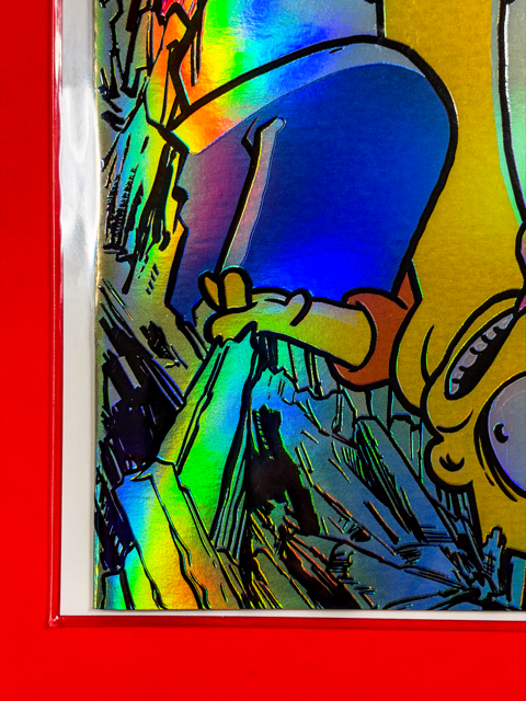 The Amazing Bortman Art Book | Embossed Foil Cover | 50 Copies | Matthew Waite Cover