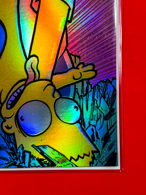 The Amazing Bortman Art Book | Embossed Foil Cover | 50 Copies | Matthew Waite Cover