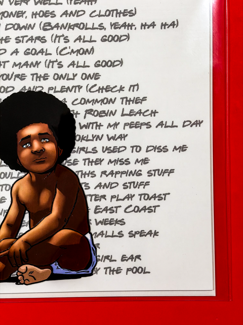 Matthew Waite: The Notorious B.I.G Art Book | Virgin Cover | Matthew Waite Cover