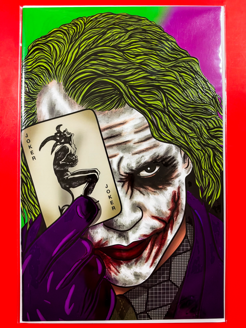 Scott Straka: The Joker Art Book | Virgin Foil Cover | 17/70 | Scott Straka Cover