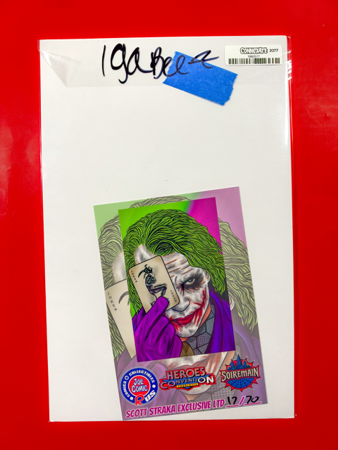 Scott Straka: The Joker Art Book | Virgin Foil Cover | 17/70 | Scott Straka Cover