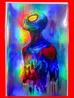 Deviant Apple: Miles Morales Art Book | Virgin Foil Cover | Deviant Apple Cover