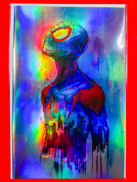 Deviant Apple: Miles Morales Art Book | Virgin Foil Cover | Deviant Apple Cover