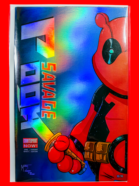 Savage Pooh #1 | Foil Cover | 16/16 | Marat Mychaels Cover