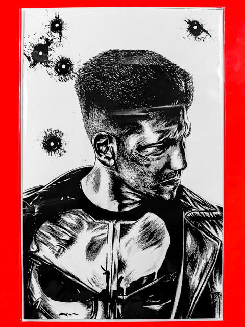 Scott Straka: Punisher Art Book | Virgin Cover | 69/100 | Scott Straka Cover