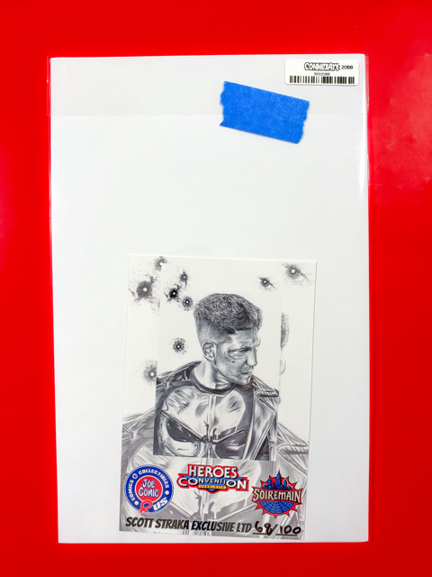 Scott Straka: Punisher Art Book | Virgin Cover | 69/100 | Scott Straka Cover