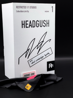 Headgush - Non-Fungible Bear - 1/1 Shiny Variant - #71 - Kanye West Graduation Bear Mascot Homage Art Card