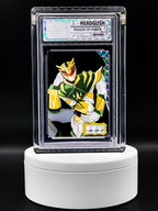 Headgush - Tragedy of Power - 1/1 ALPHA Variant - #26 - White Power Ranger Homage Art Card