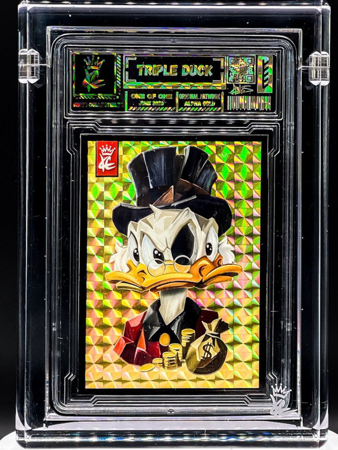 Kings Collectible - Triple Duck - Alpha Gold Variant - Scrooge Homage - Sold out limited to 10 variants