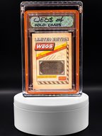 Wegs Art - Mickey Montana - Holo Chaos - Red/Orange Variant - Design 43 - Mickey