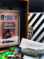 Wegs Art - Mickey Montana - Holo Chaos - Red/Orange Variant - Design 43 - Mickey