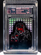 Wegs Art - Neon Spartan - White Suit - Holo Diamond Variation - Design 62 - Halo
