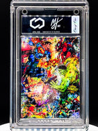 Collector Creative/Murray Henderson Collab - DC vs Marvel - Hypnotic Variant - DC and Marvel Superhero Homage Art Card