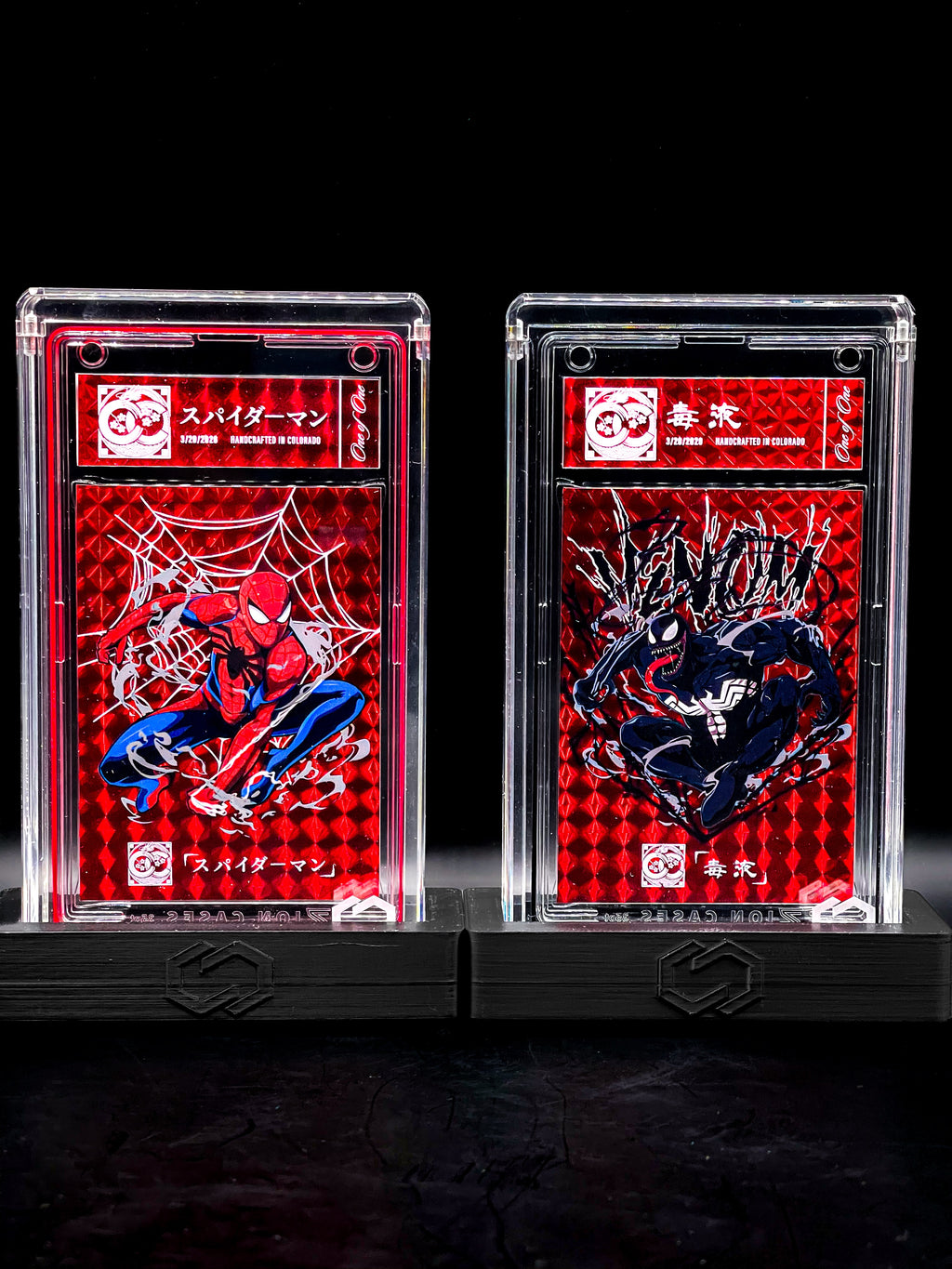 Collector Creative - Duo: Spider-Man & Venom - Ruby Variation - Art Card Set