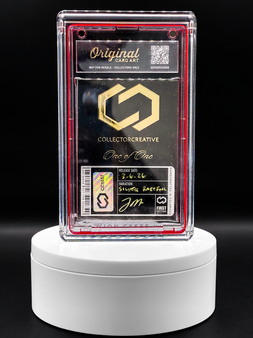 Collector Creative - Imperial Dogs - Silver Rarefoil Variant - Star Wars Stormtrooper/Reservoir Dogs  Homage Art Card 1/1