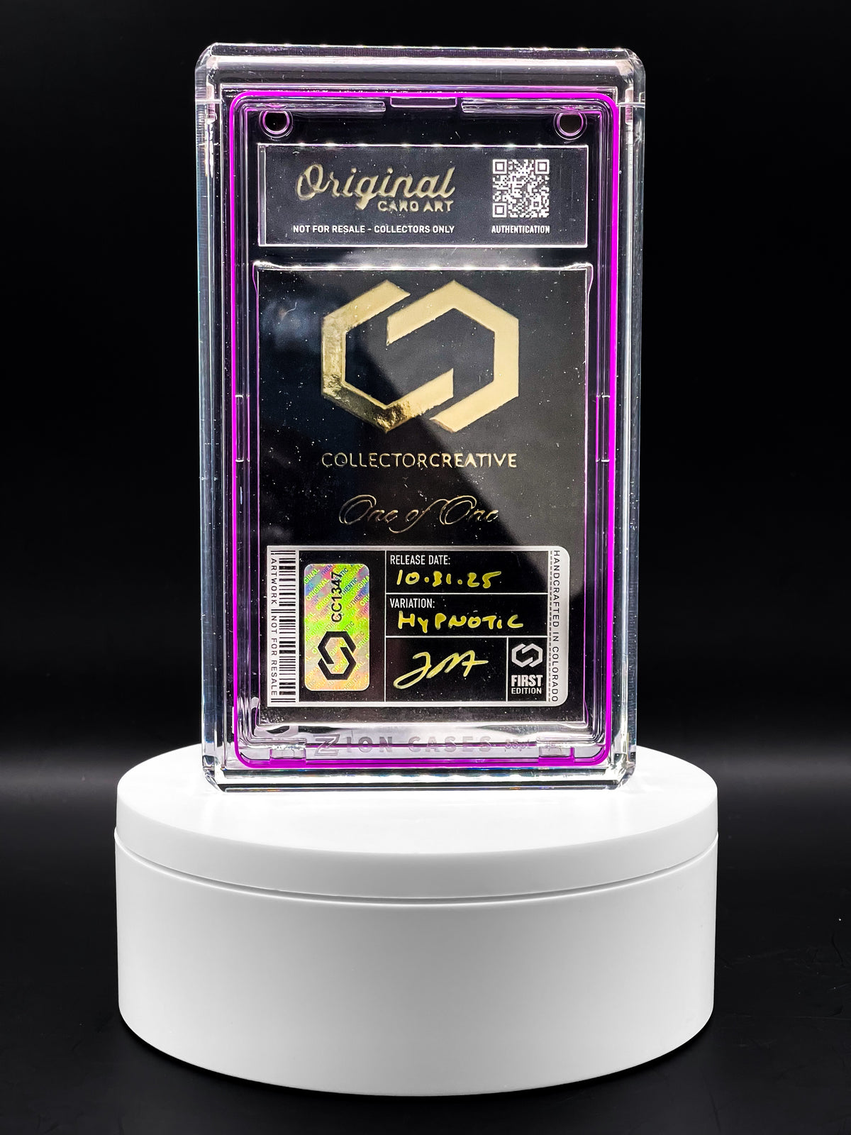 Collector Creative/Murray Henderson Collab - Wonka - Hypnotic Variant - Art Card Set