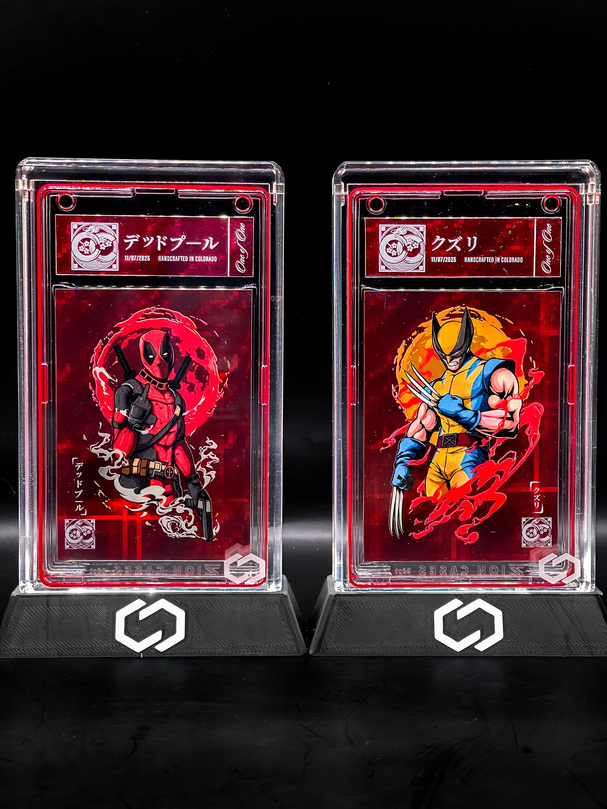 Collector Creative - Duo: Deadpool & Wolverine - 8-Bit Red Variation - Art Card Set