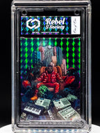 Collector Creative x Rebel G Society - Ye Omega - Obsidian Variant - Kanye West Ye Akira Homage Art Card 1/1