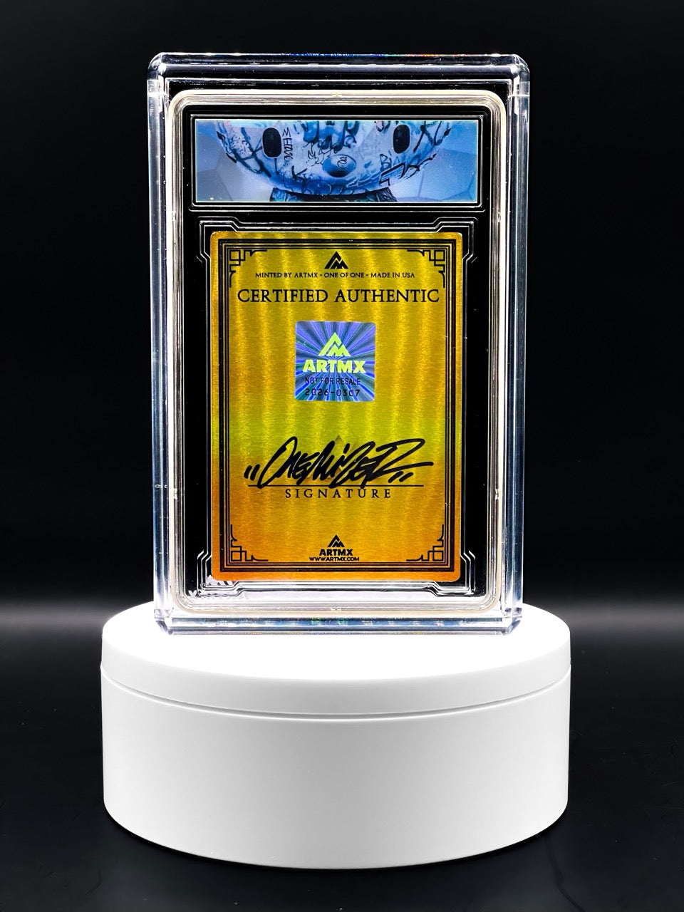 ArtMX x Onemizer - GRAFFITI KITTY - Mystical Tortoise Variant - Hello Kitty Homage 1/1